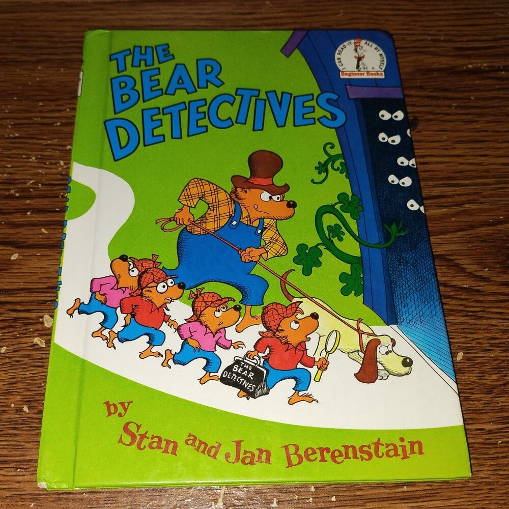 The Bear Detectives ( Stan and Jan Berenstain/ Beginner Books, 1975, Hardcover)